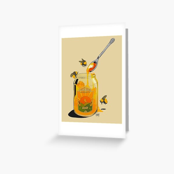 Honey Greeting Card