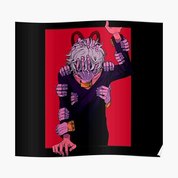 My hero academia Tomura Shigaraki Black Poster