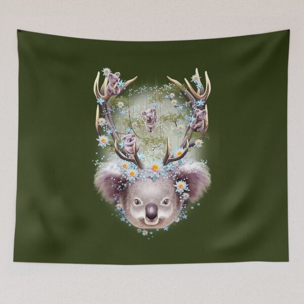 Item preview, KOALA HORNS UP designed and sold by Jumali Katani.