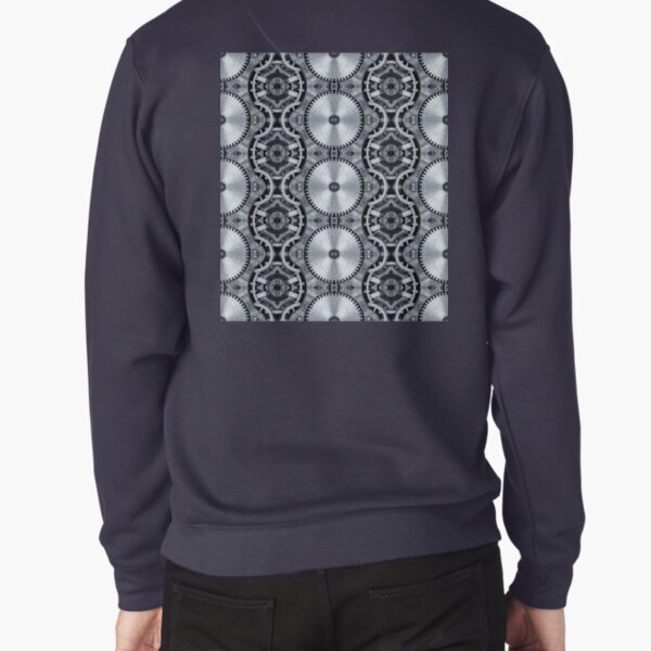 Circle #pattern #abstract #decoration #textile art illustration design ornate vector flower Pullover Sweatshirt