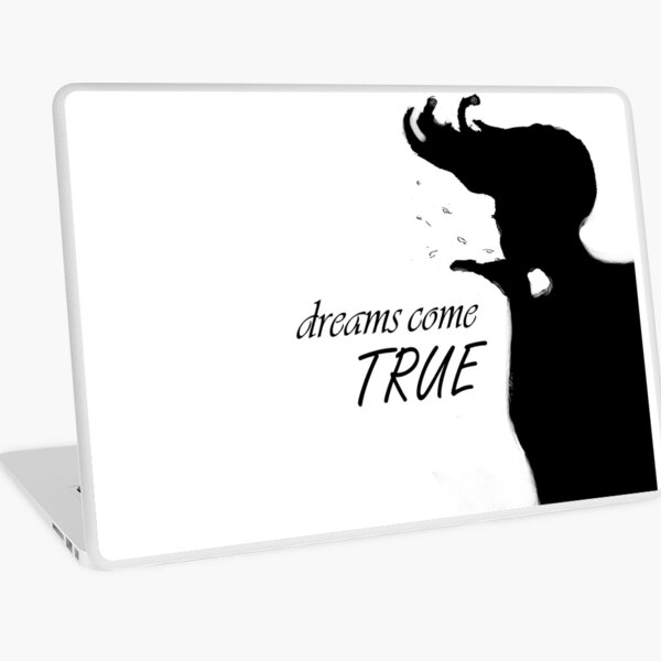 Dreams Come True - silhouette Laptop Skin