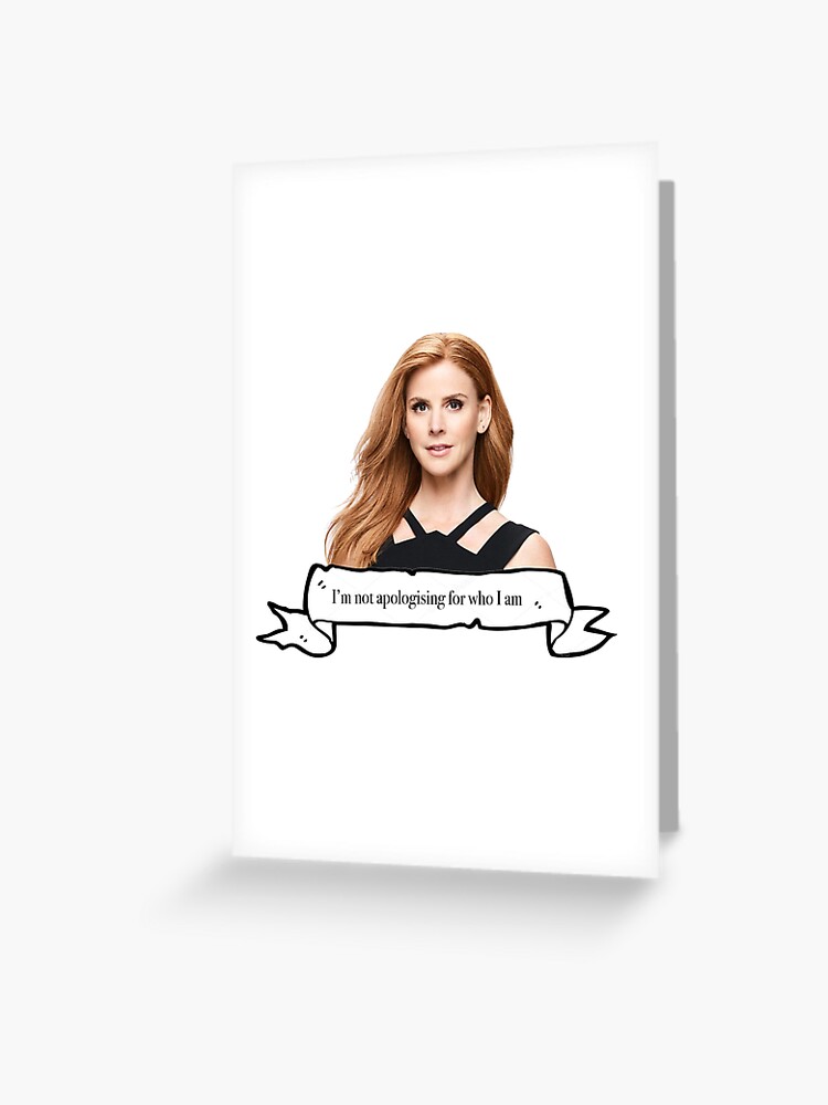 Birthday Cards Paper Harvey Specter Donna and Harvey Birthday Card