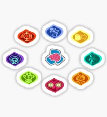 Psychonauts Merit Badge Set Sticker