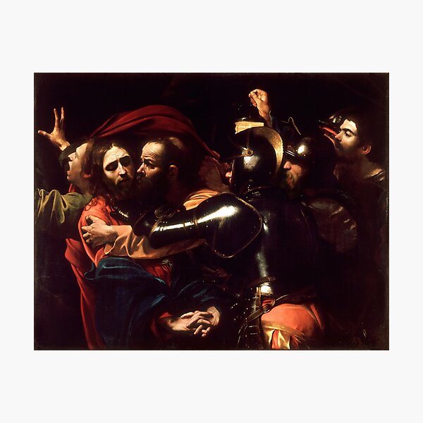 Item preview, The Taking of Christ by Caravaggio (1602) designed and sold by allhistory.
