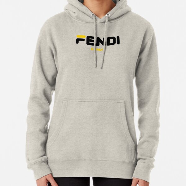 red fendi hoodie