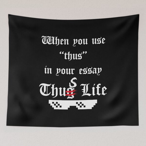 Item preview, Thus Life (v1) designed and sold by BlueRockDesigns.