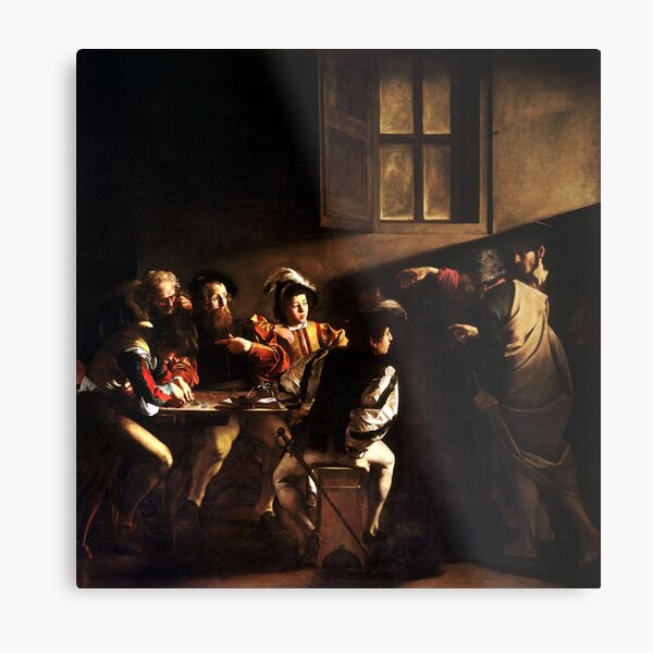 Item preview, The Calling of St Matthew by Caravaggio (1600) designed and sold by allhistory.