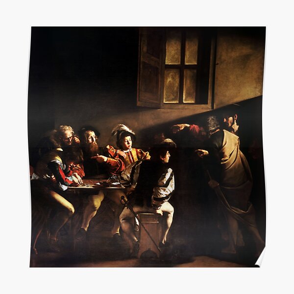 Caravaggio Fine Art Poster Print Basket of Fruit 24x36