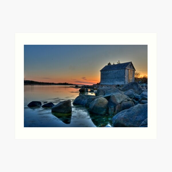 House on the Rocks Art Print
