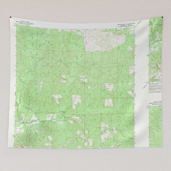 Item preview, USGS TOPO Map Mississippi MS Baxterville NE 335293 1969 24000 designed and sold by WetdryvacRBO2.