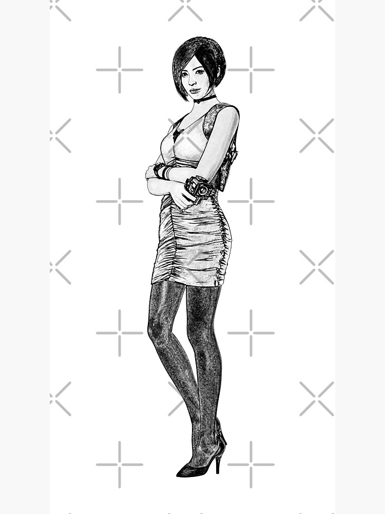 ada wong resident evil 4 drawing