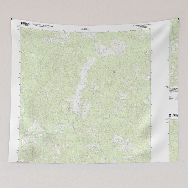 Item preview, USGS TOPO Map Mississippi MS Baxterville NE 20120507 TM designed and sold by WetdryvacRBO2.