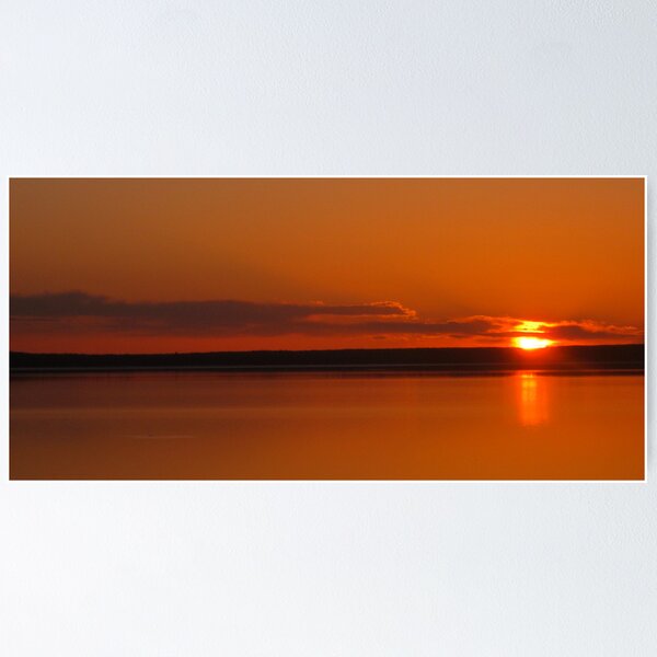 Fredrickhouse Lake Sunset Poster