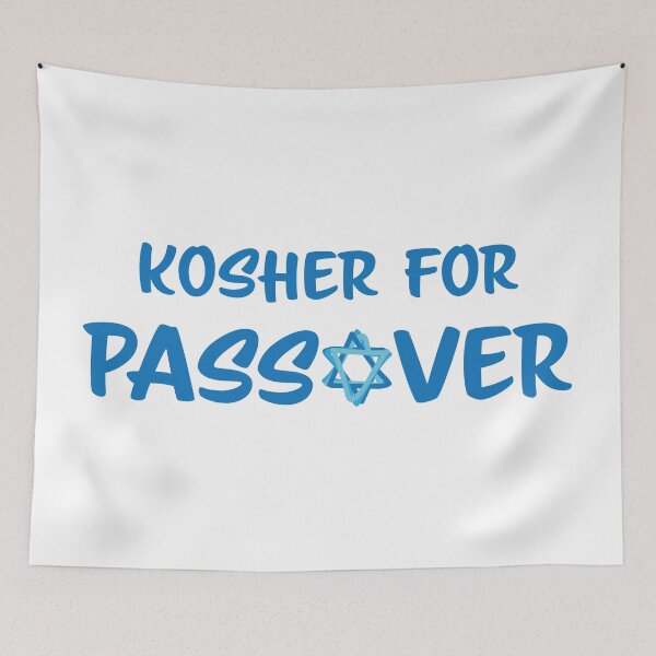Item preview, Kosher for Passover Design for Jewish holiday Pesach Star of David designed and sold by sigdesign.