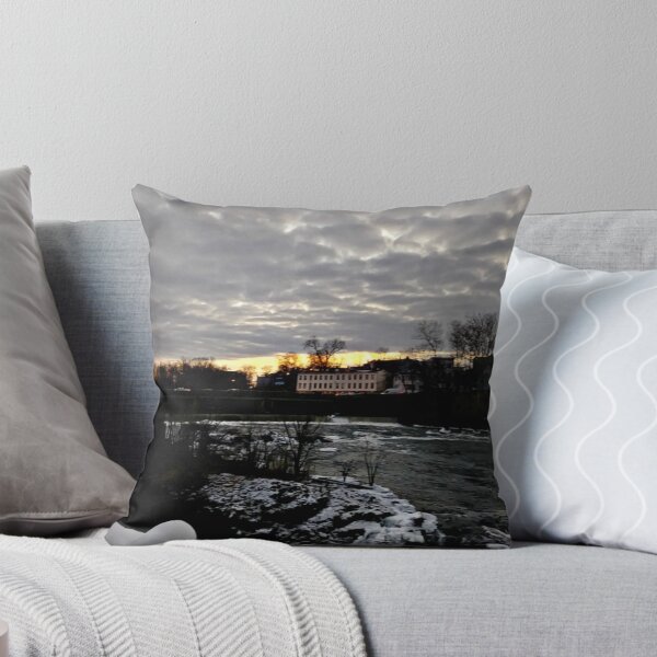 Item preview, February Winter Sunset Over the Passaic River near the Great Falls designed and sold by Jane Neill-Hancock.