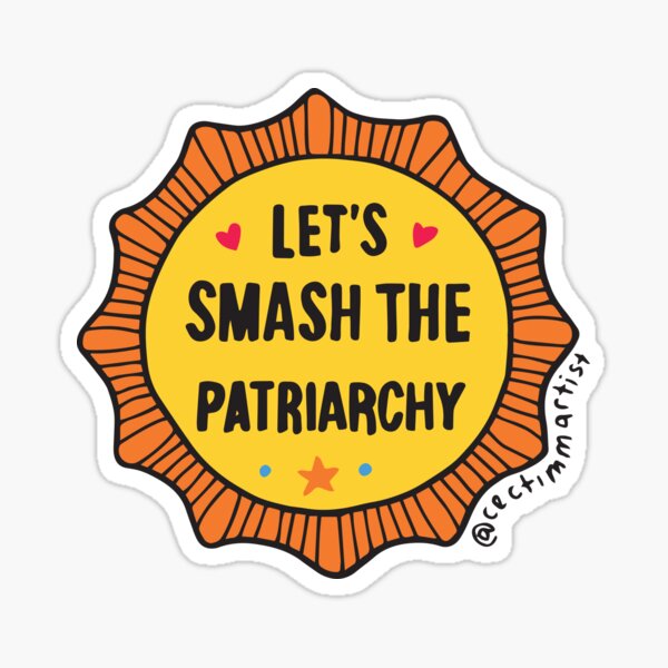 Item preview, FEMINISM FOR HUMANITY BADGE: LET'S SMASH THE PATRIACHY designed and sold by cectimm.