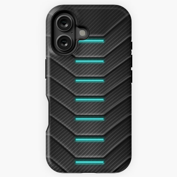 Item preview, Carbon Fibre Futuristic Phone Case designed and sold by Matitechnique.