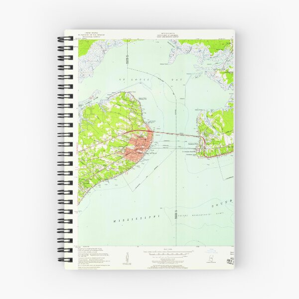 Item preview, USGS TOPO Map Mississippi MS Bay St Louis 335302 1956 24000 designed and sold by WetdryvacRBO2.