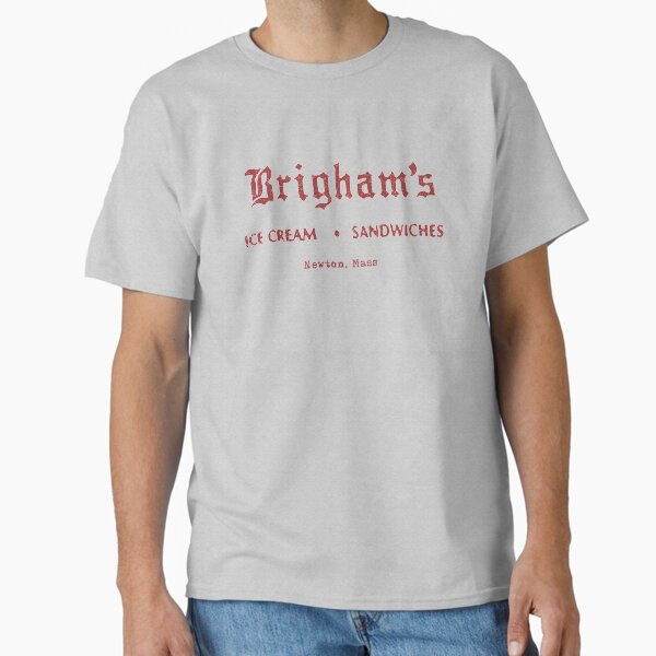 Item preview, Retro Brighams ice cream parlour tee designed and sold by BartsGeekGifts.