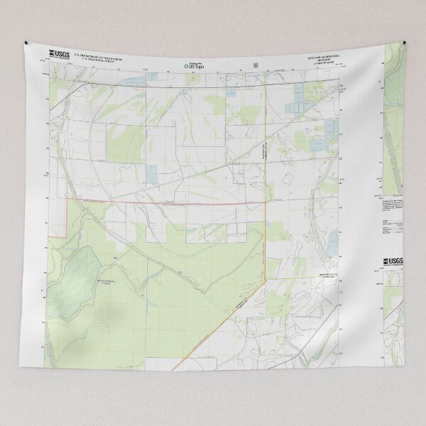 Item preview, USGS TOPO Map Mississippi MS Bayland 20120409 TM designed and sold by WetdryvacRBO2.