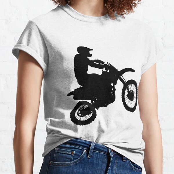 Mountain Motorcycle, mountain bike shirt, dirt bike shirt, honda dirt bike shirt. Classic T-Shirt