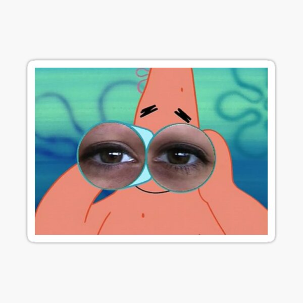 Patrick Binoculars Sticker