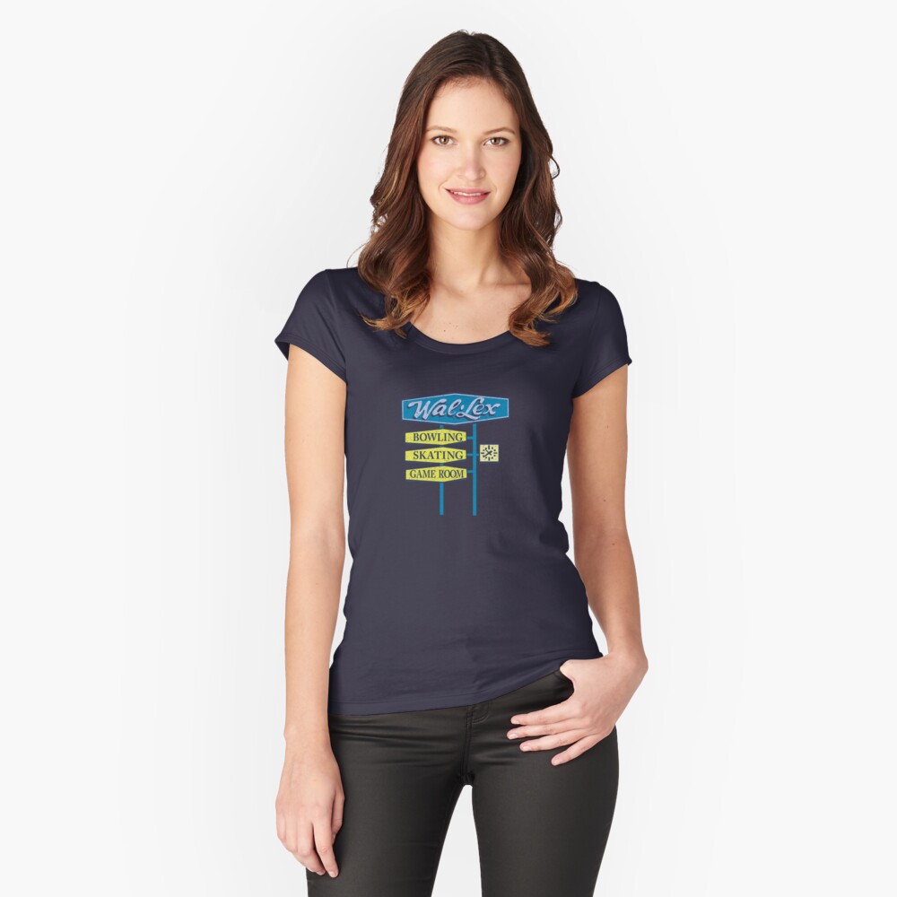 Item preview, Fitted Scoop T-Shirt designed and sold by BartsGeekGifts.