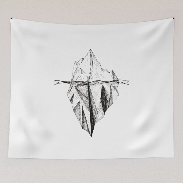 Item preview, Iceberg in the sea designed and sold by termitart.