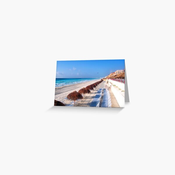 Cancun Morning Greeting Card
