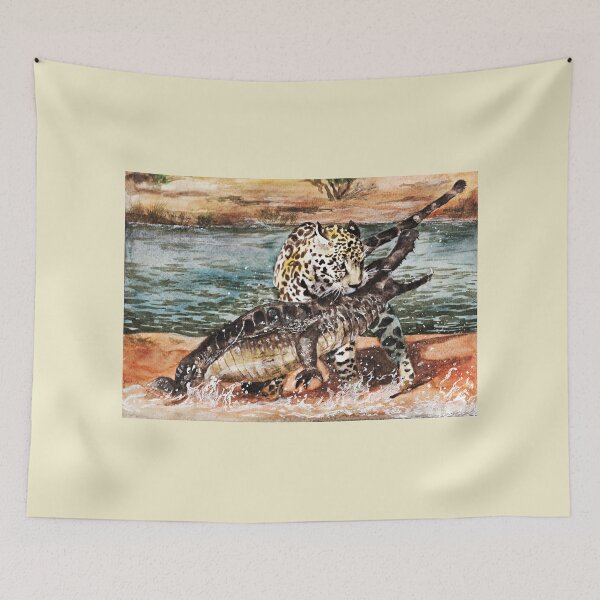 Item preview, Jaguar and Crocodile designed and sold by AnnaShell.