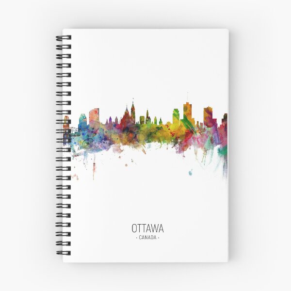 Artikelvorschau, Ottawa Kanada Skyline entworfen und verkauft von ArtPrints.