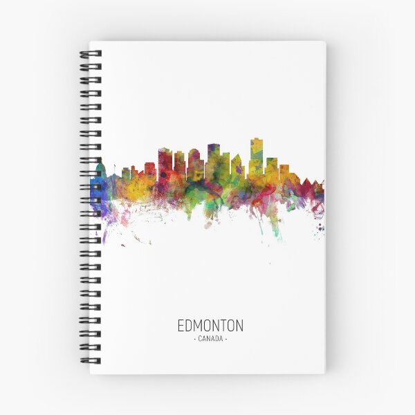 Item preview, Edmonton Canada Skyline designed and sold by ArtPrints.