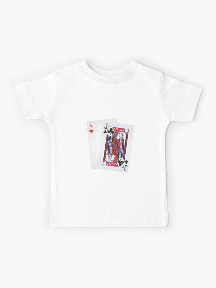 Lucky In The Game Bad Luck In Love I Poker Bj Kids T Shirt By Tc9998 Redbubble