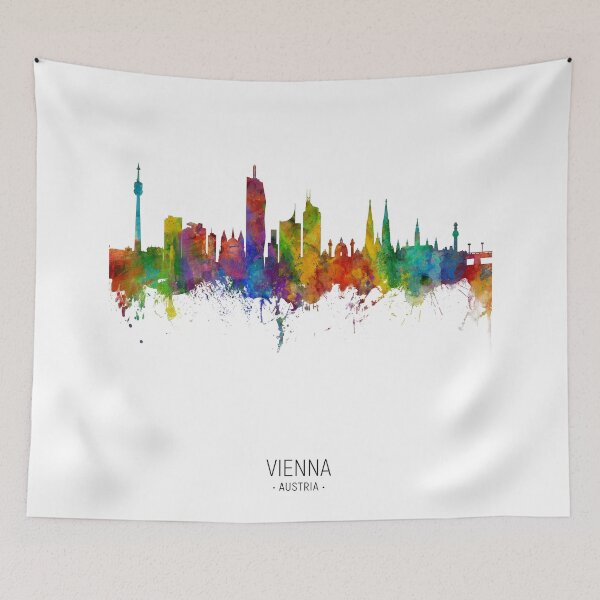 Item preview, Vienna Austria Skyline designed and sold by ArtPrints.