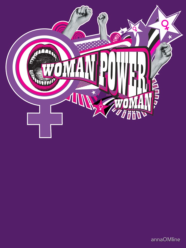 WOMAN POWER = POWER WOMAN by annaOMline