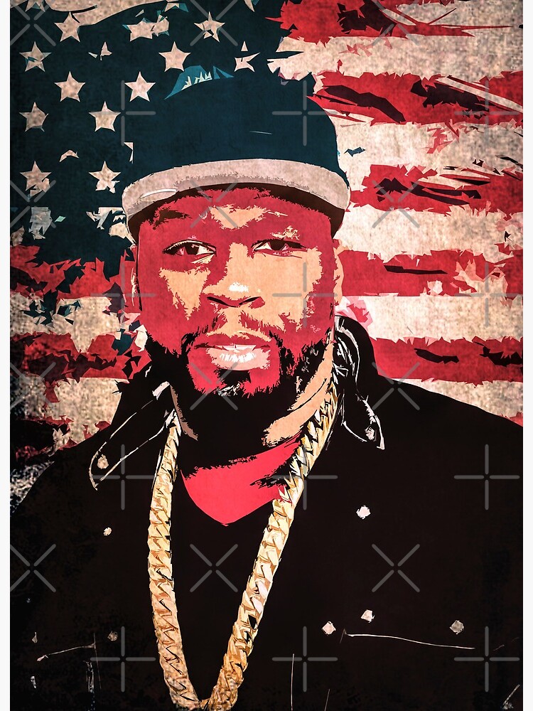 50 Cent cartoon portrait 50 Cent cartoon portrait