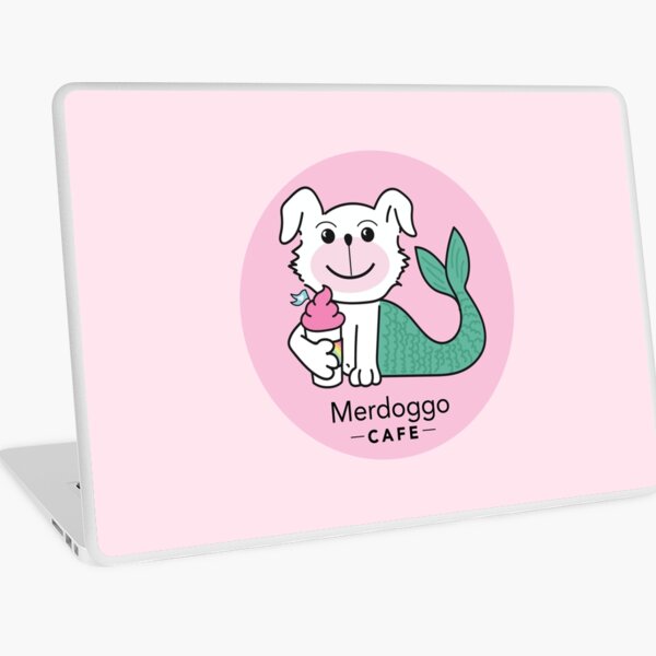 Merdoggo Cafe Laptop Skin
