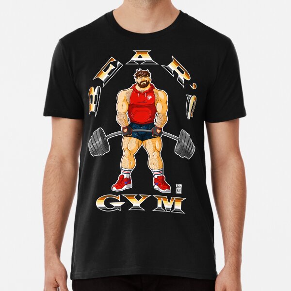 ADAM LIKES BEAR'S GYM Premium T-Shirt