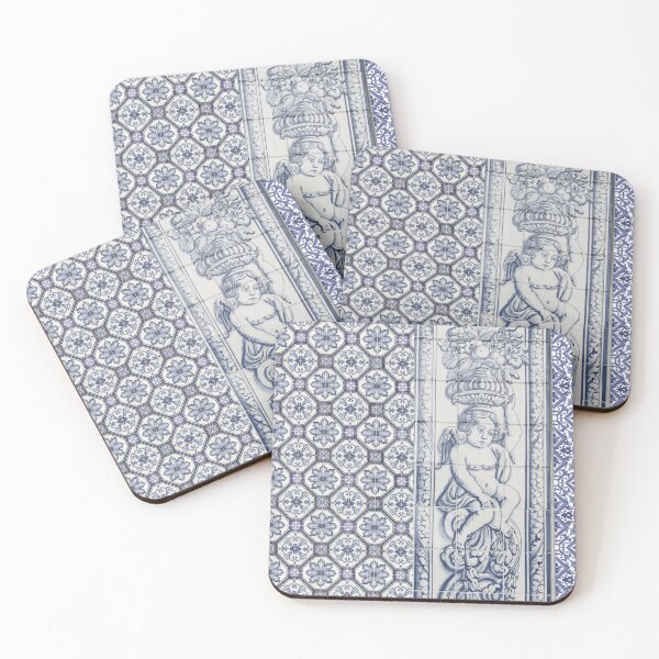 Item preview, Tiles Angel Carrying Flowers designed and sold by Anna Lemos.