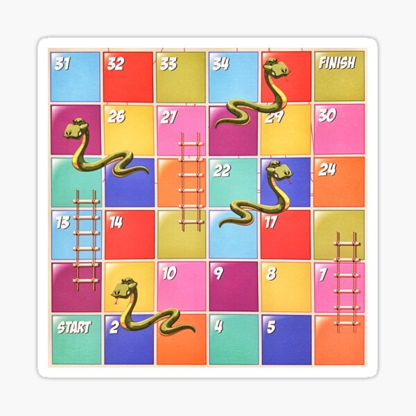 Item preview, Snakes and Ladders designed and sold by gphotobox.