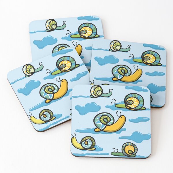 Item preview, Zen snails with slime designed and sold by Marlene Wagenhofer.