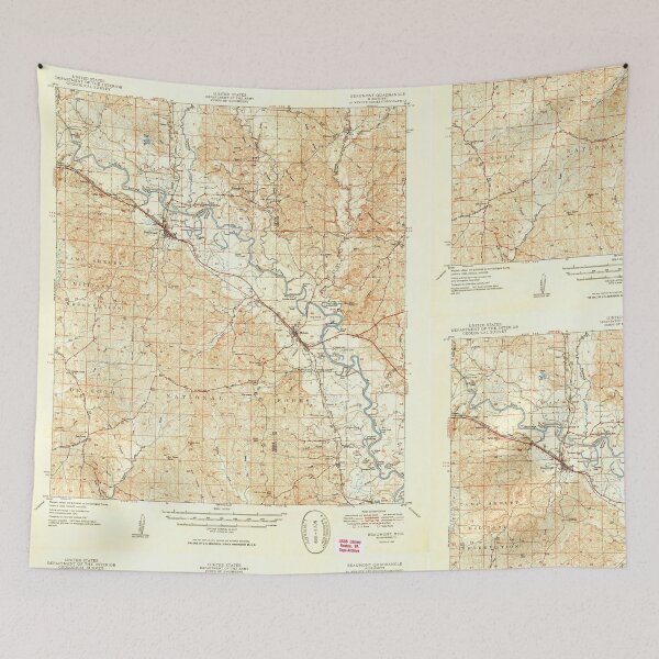 Item preview, USGS TOPO Map Mississippi MS Beaumont 336809 1949 62500 designed and sold by WetdryvacRBO2.