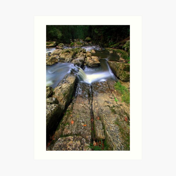 "Rocks and Water" Art Print