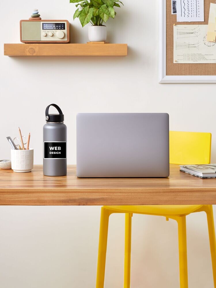 Alternate view of Web Design Sticker