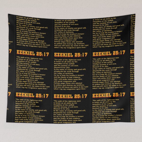 Item preview, Ezekiel 25:17 designed and sold by carolinavolo.