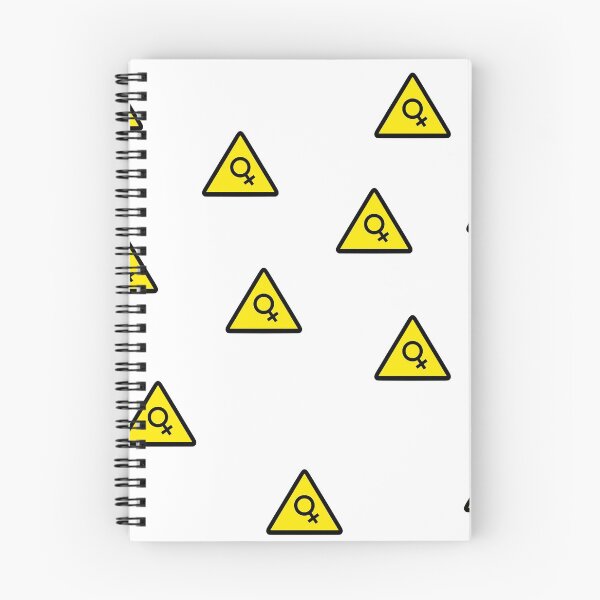 Item preview, Woman Symbols Warning Triangles design designed and sold by GetItGiftIt.