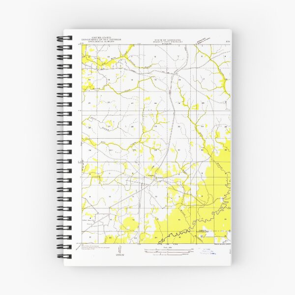 Item preview, USGS TOPO Map Louisiana LA Knight 333867 1954 31680 designed and sold by WetdryvacRB01.