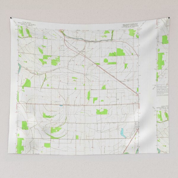 Item preview, USGS TOPO Map Mississippi MS Bellewood 335319 1965 24000 designed and sold by WetdryvacRBO2.