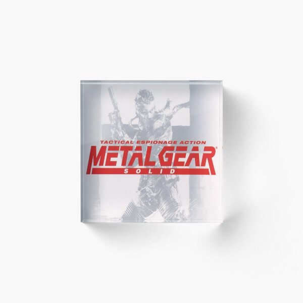 Metal Gear Solid Acrylic Block