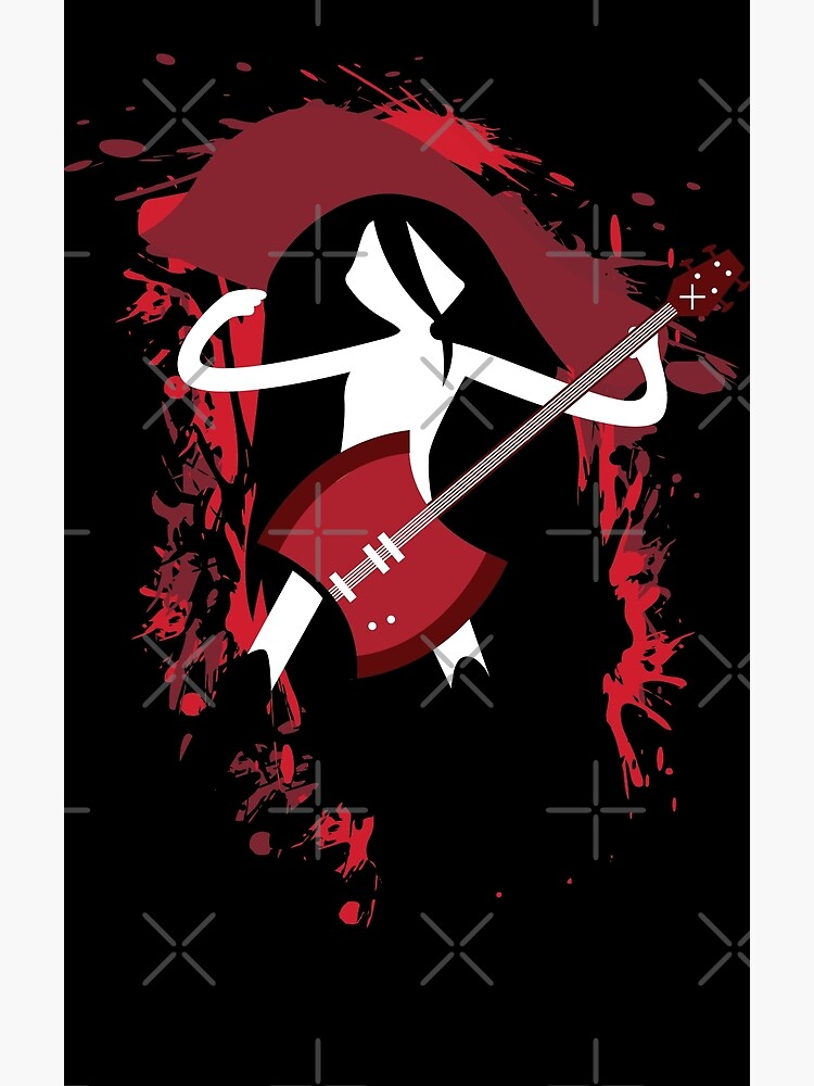 Discover Adventure Time Marceline Vampire Queen Premium Matte Vertical Poster